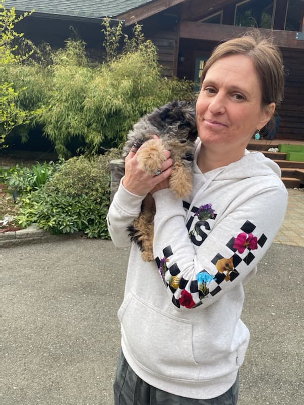 Customer photo of Yorkiepoo - Yorkie Poo puppy from Jamie L.