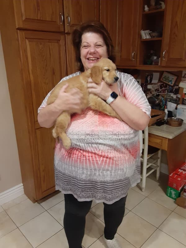 Customer photo of Golden Retriever puppy from Ryer J.