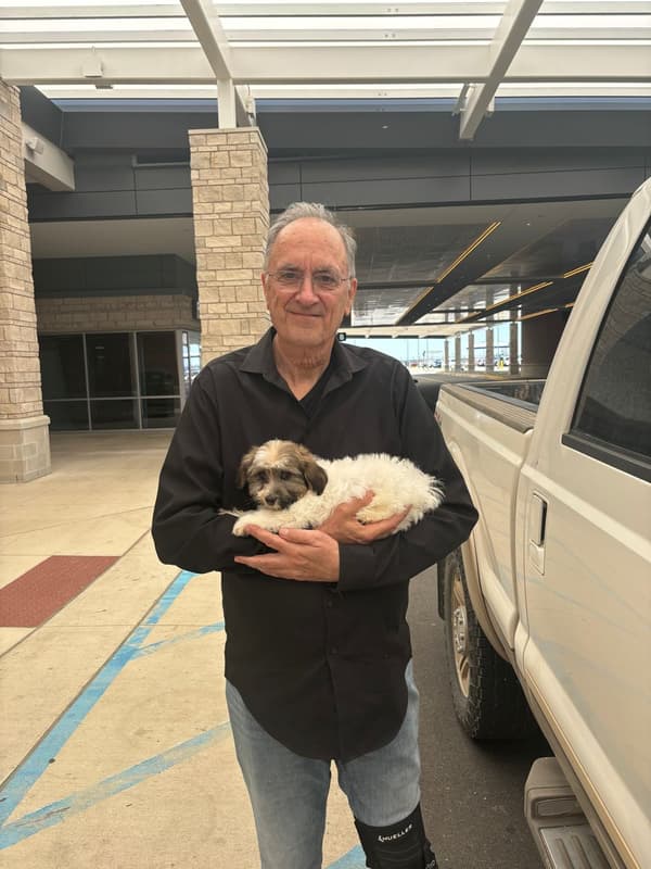 Customer photo of Havanese puppy from Diane & Dwight C.