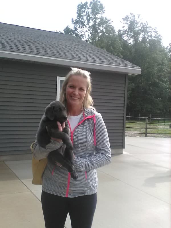 Customer photo of Labrador Retriever puppy from Natalie S.