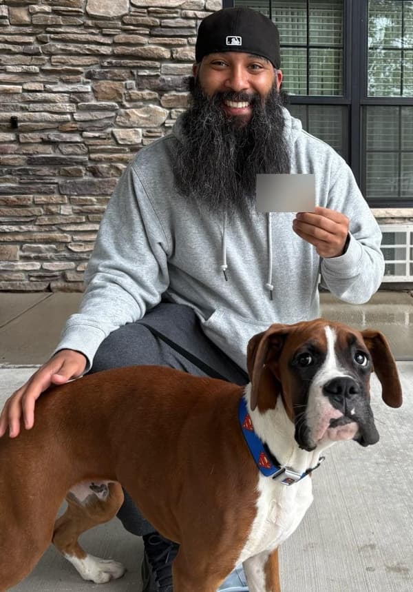 Customer photo of Boxer puppy from Adam C.