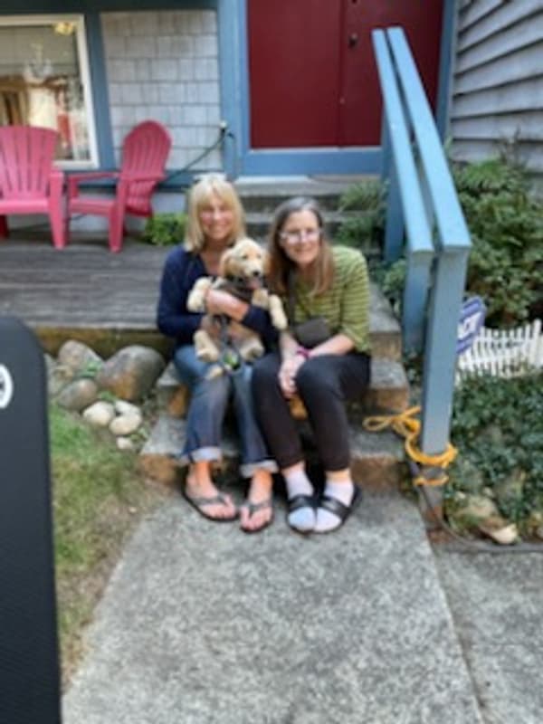 Customer photo of Golden Retriever puppy from Barbara B.