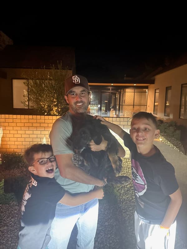 Customer photo of Goldendoodle puppy from Nick K.