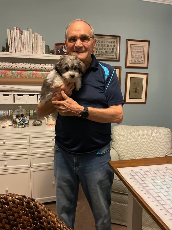Customer photo of Coton De Tulear puppy from George M.