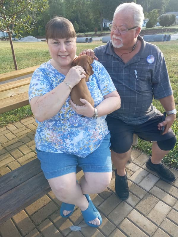 Customer photo of Dachshund, Mini puppy from Marcia M.