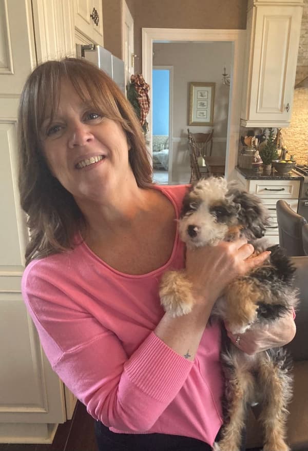 Customer photo of Bernedoodle, Mini puppy from Christina G.