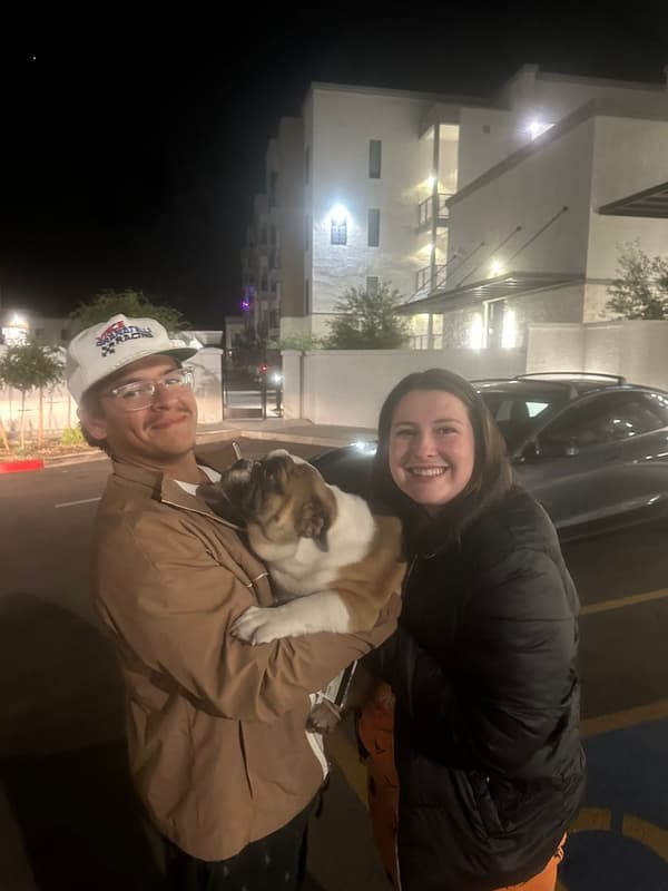 Customer photo of English Bulldog puppy from Kyla C.