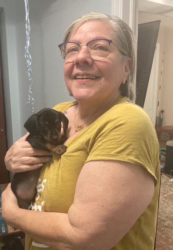 Customer photo of Dachshund, Mini puppy from Diana P.