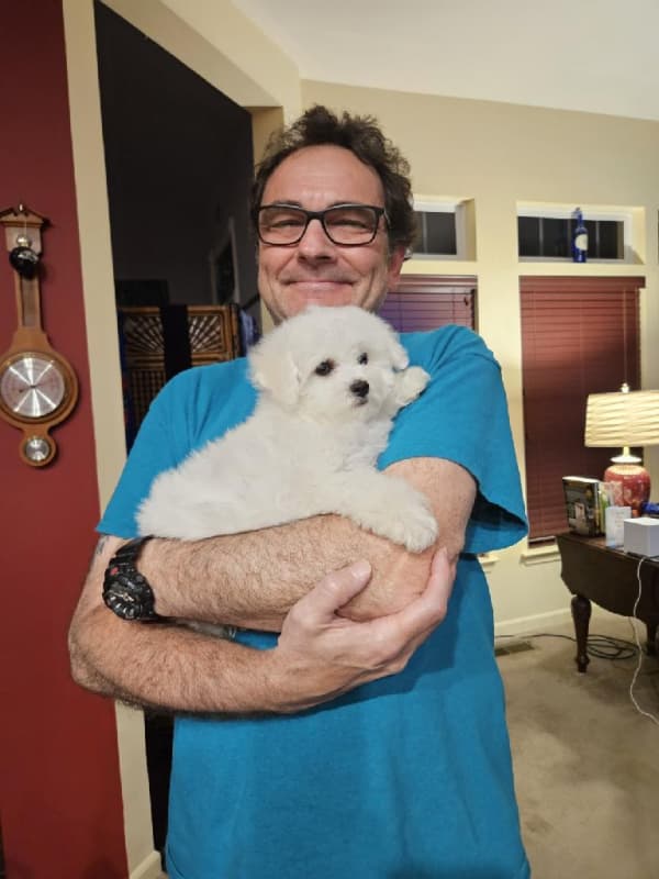 Customer photo of Bichon Frise puppy from Matthew S.