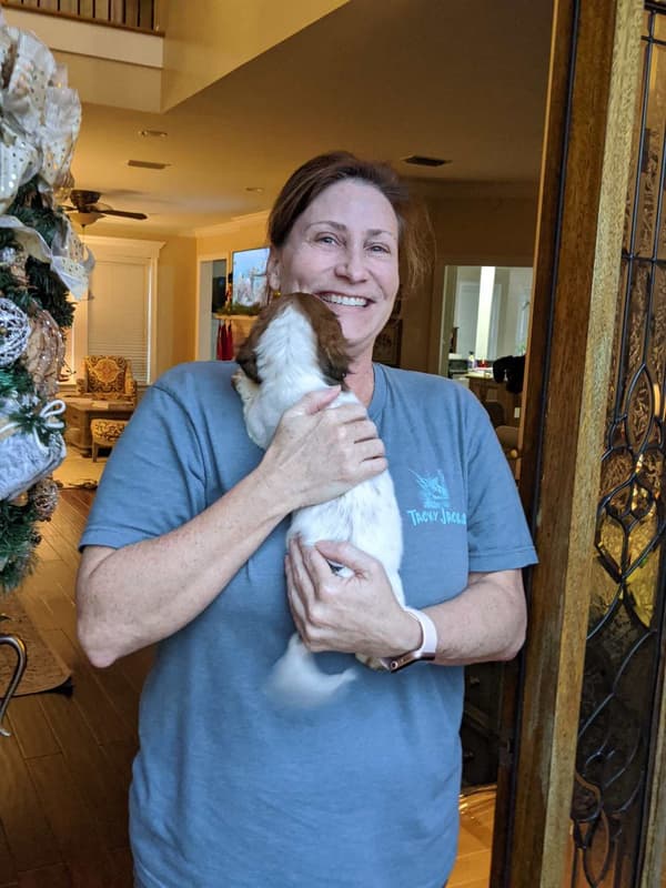 Customer photo of Dachshund, Mini puppy from Tracy K.