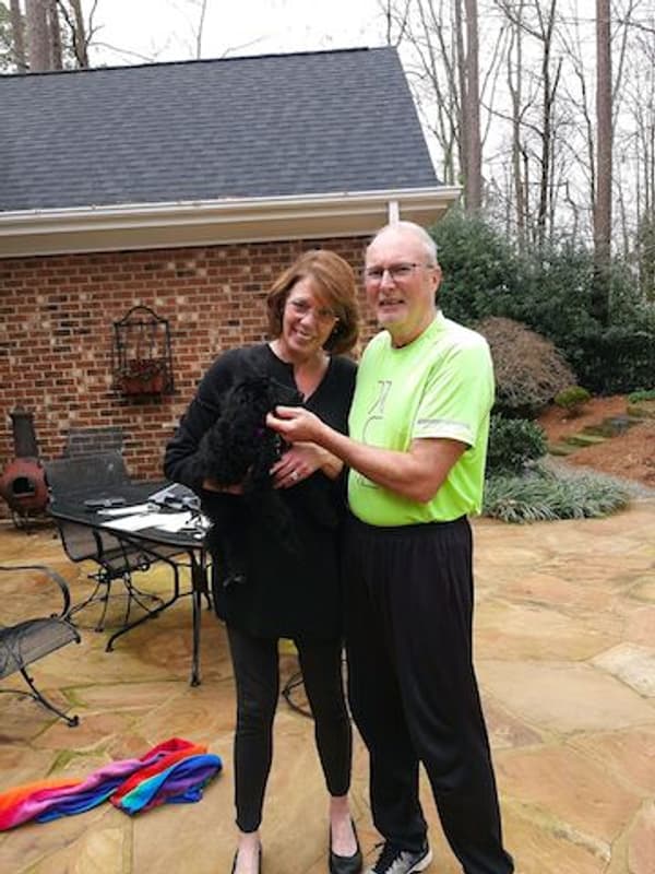 Customer photo of Goldendoodle puppy from Susan G.