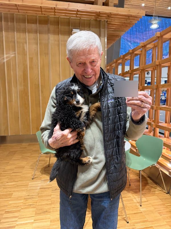 Customer photo of Bernedoodle, Mini puppy from Joseph K.