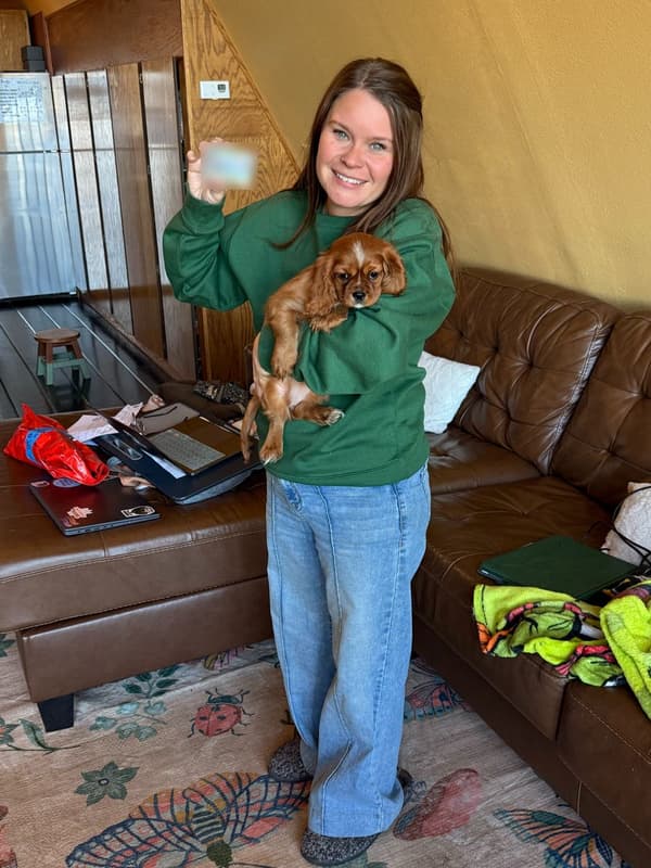 Customer photo of Cavalier King Charles Spaniel puppy from Amber W.