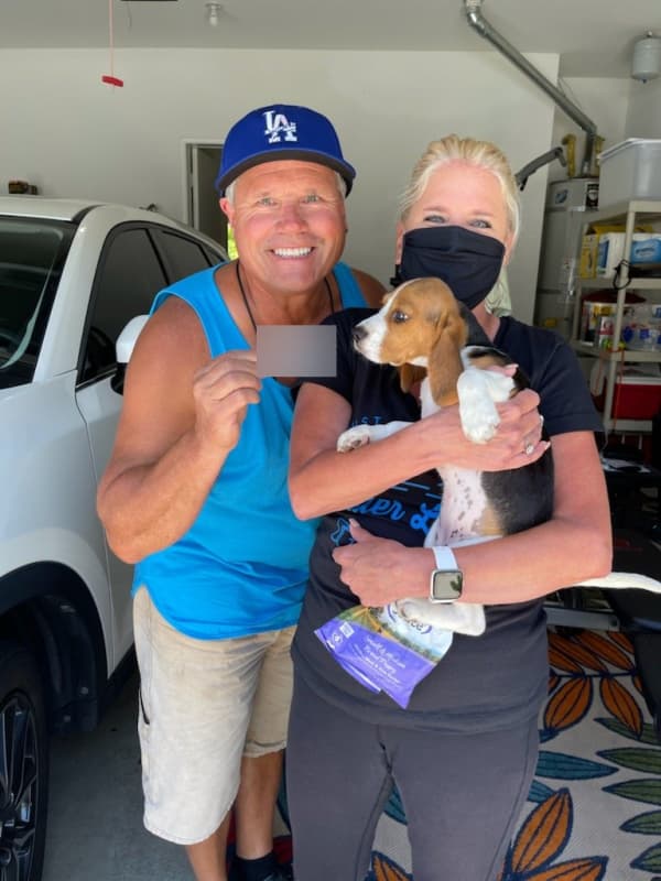 Customer photo of Beagle puppy from Jeff & Michelle D. 