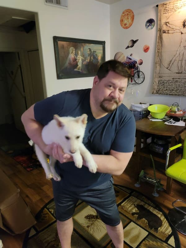 Customer photo of German Shepherd puppy from JAMES F.