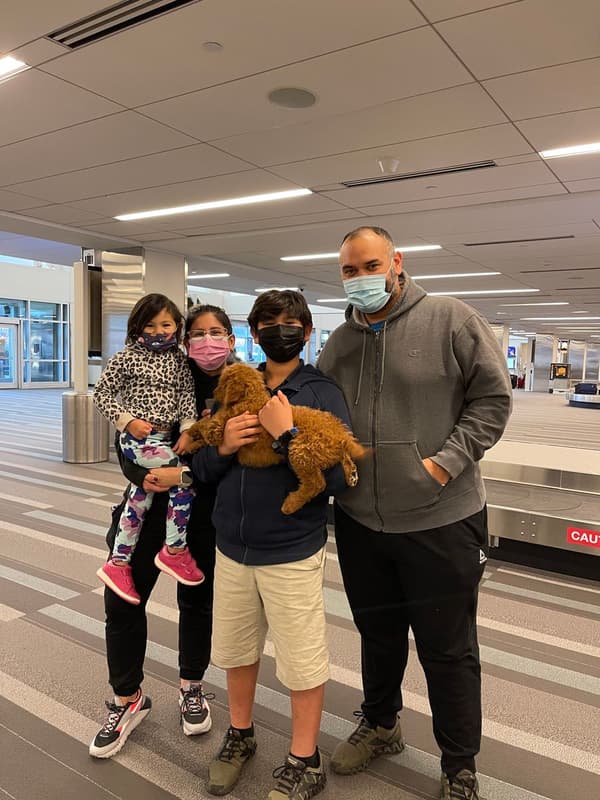 Customer photo of Labradoodle puppy from Jorge O.