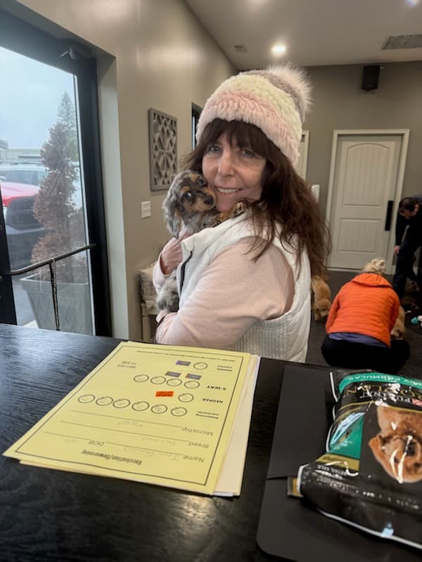 Customer photo of Dachshund, Mini puppy from Virginia L.
