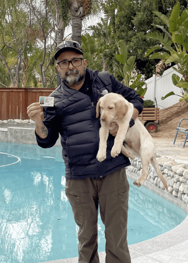 Customer photo of Labrador Retriever puppy from Marco M.