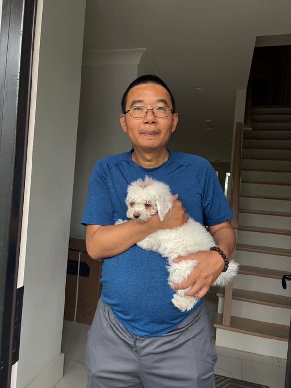 Customer photo of Poodle, Miniature puppy from Hui P.