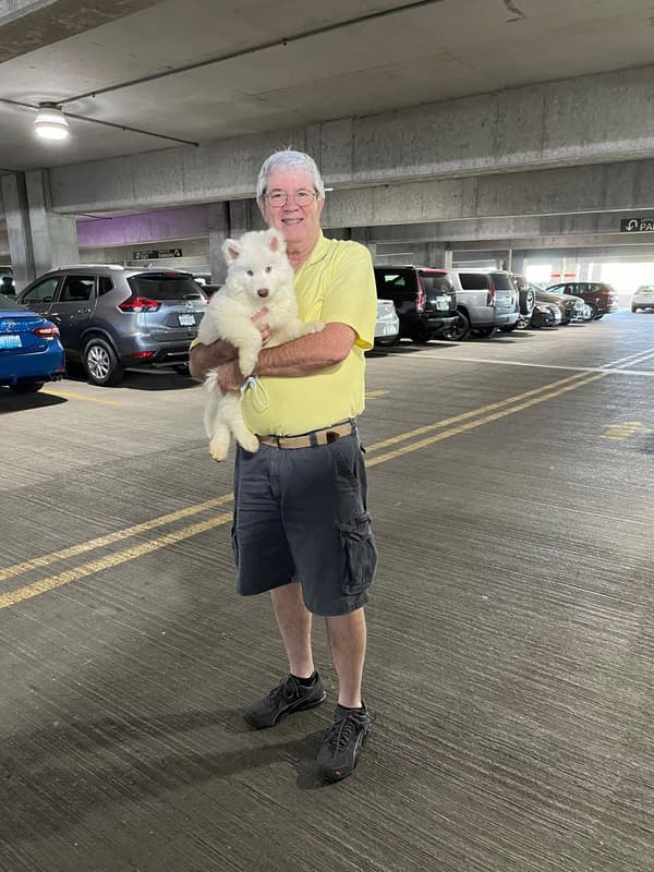 Customer photo of Siberian Husky puppy from Rick P. 