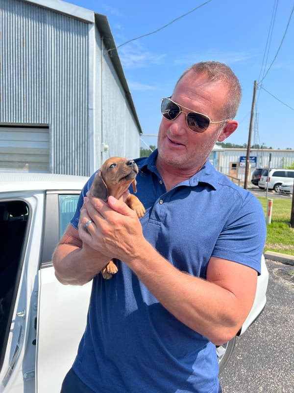 Customer photo of Dachshund, Mini puppy from Scott F. 