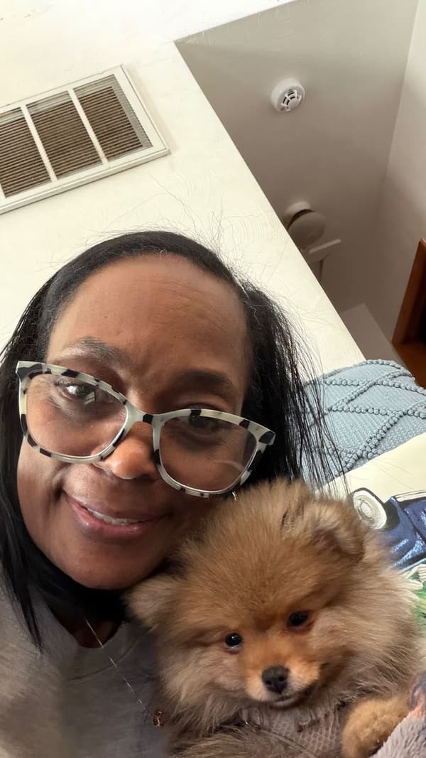 Customer photo of Pomeranian puppy from Arlean G.