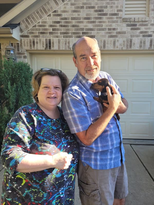 Customer photo of Dachshund, Mini puppy from Claire H.