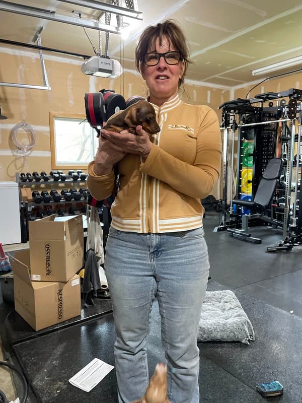 Customer photo of Dachshund, Mini puppy from Susan J.