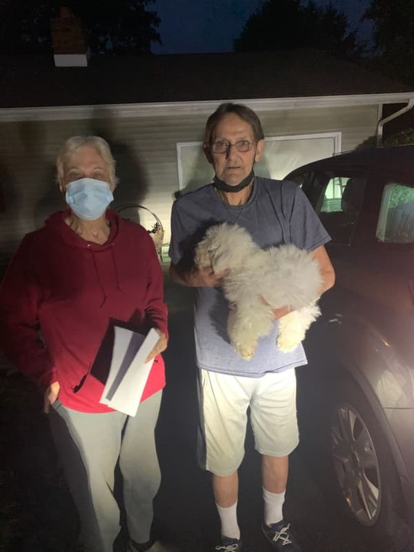 Customer photo of Bichon Frise puppy from Kathleen M.