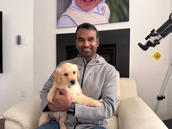 Customer photo of Golden Retriever puppy from Rajasekhar K.