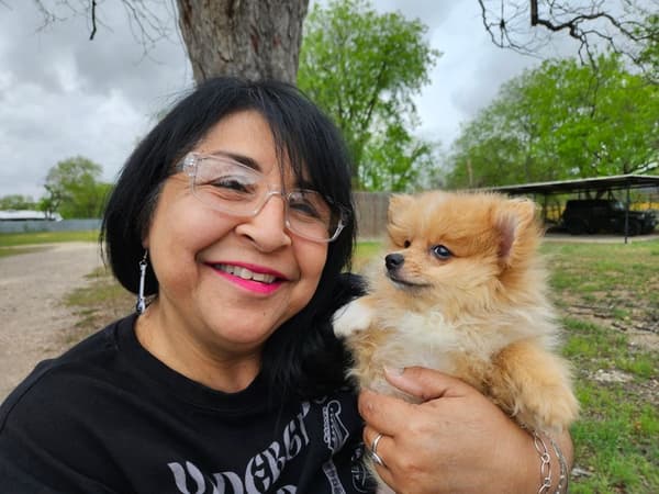 Customer photo of Pomeranian puppy from Barbara S.