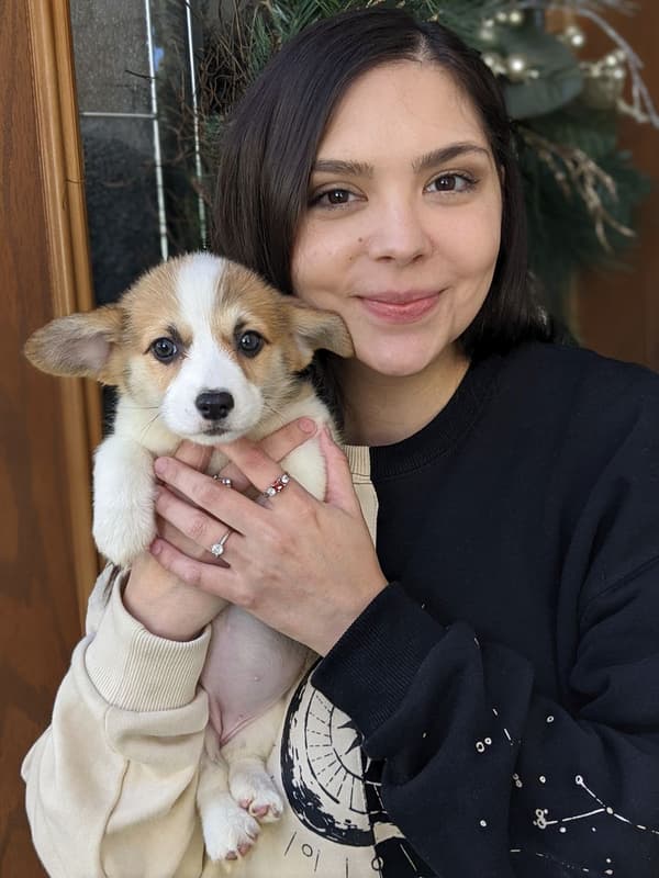 Customer photo of Corgi, Pembroke Welsh puppy from Christine O.