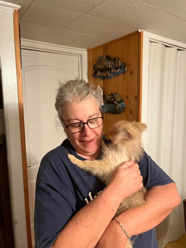 Customer photo of Pomeranian puppy from Deborah S.