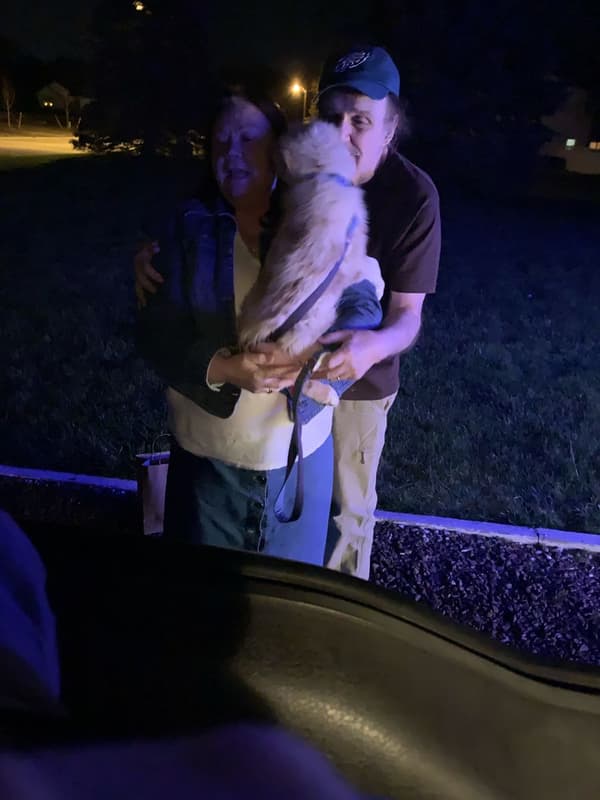 Customer photo of Australian Shepherd puppy from Mary S.