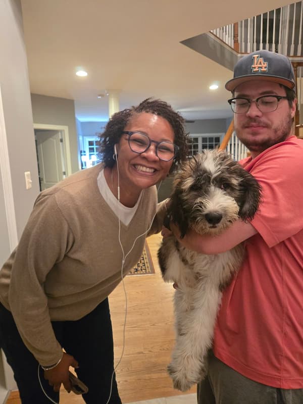 Customer photo of Saint Berdoodle - St. Berdoodle puppy from Alexious B.