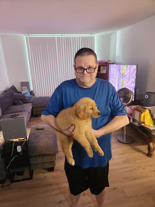 Customer photo of Golden Retriever puppy from Scott G.