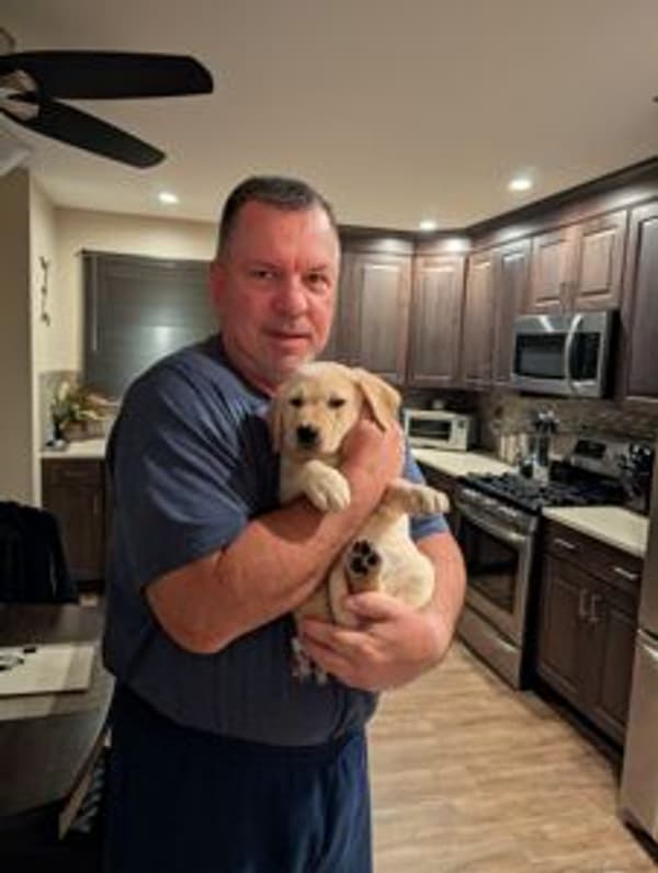 Customer photo of Labrador Retriever puppy from Christopher Z.