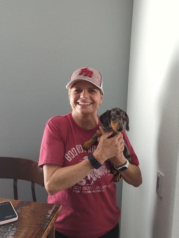 Customer photo of Dachshund, Mini puppy from Traci M.