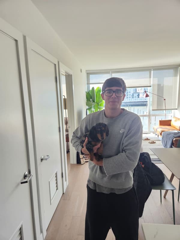 Customer photo of Dachshund, Mini puppy from Tanara E.