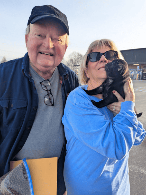 Customer photo of Pug puppy from James H.