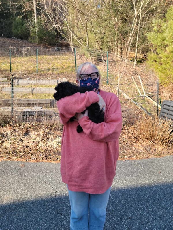 Customer photo of Yorkiepoo - Yorkie Poo puppy from Virginia W.