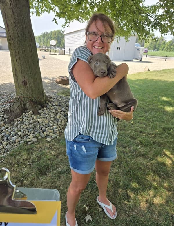 Customer photo of Labrador Retriever puppy from Corrie G.