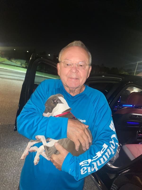 Customer photo of Italian Greyhound puppy from Dale P.