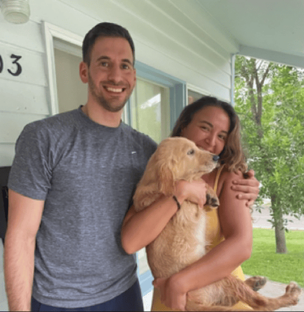 Customer photo of Golden Retriever puppy from Ashley R.