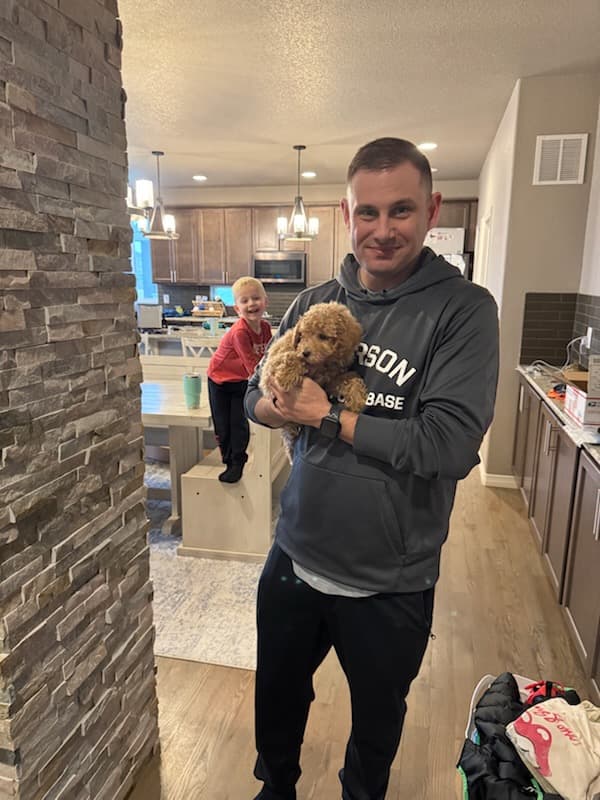 Customer photo of Poodle, Toy puppy from Ian P.