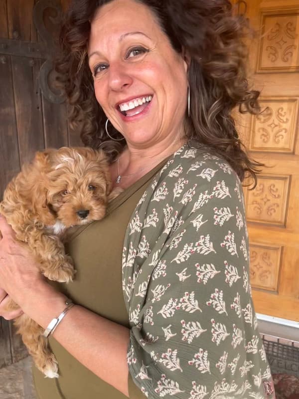Customer photo of Cavapoo puppy from Dena M.