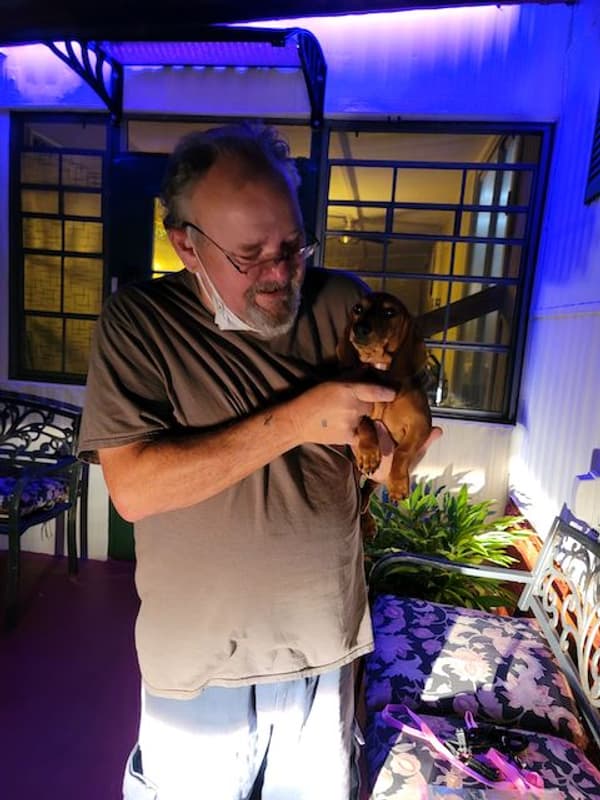 Customer photo of Dachshund puppy from Richard H.