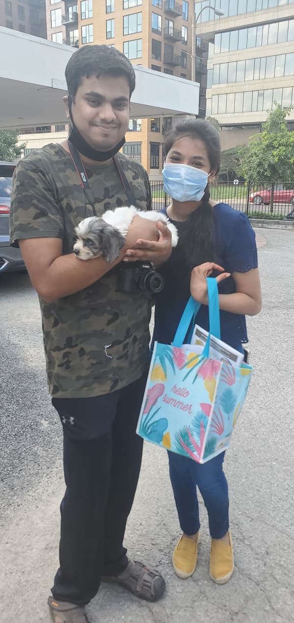 Customer photo of Cockachon puppy from Mounika S.