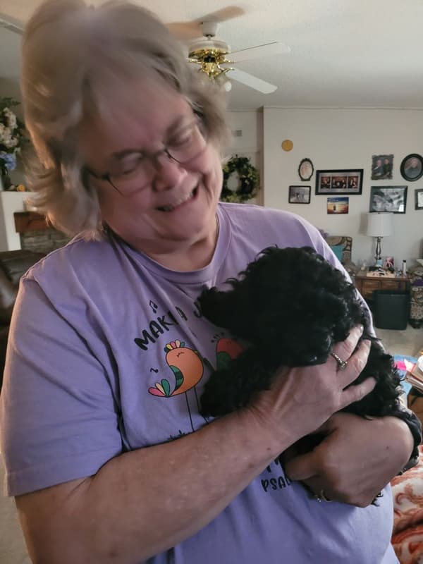 Customer photo of Cockapoo puppy from Debbie R.