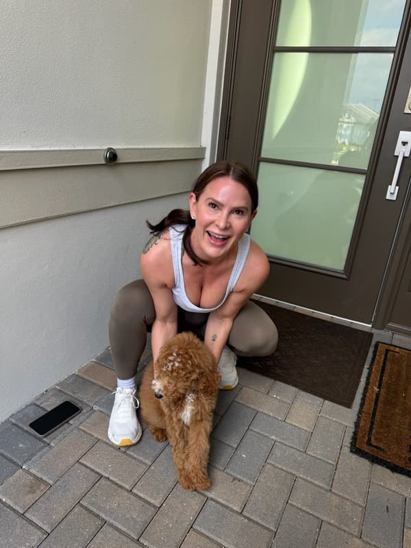 Customer photo of Poodle, Miniature puppy from Samantha D.